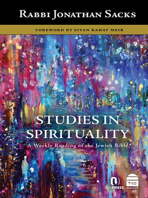 cover image of Studies in Spirituality